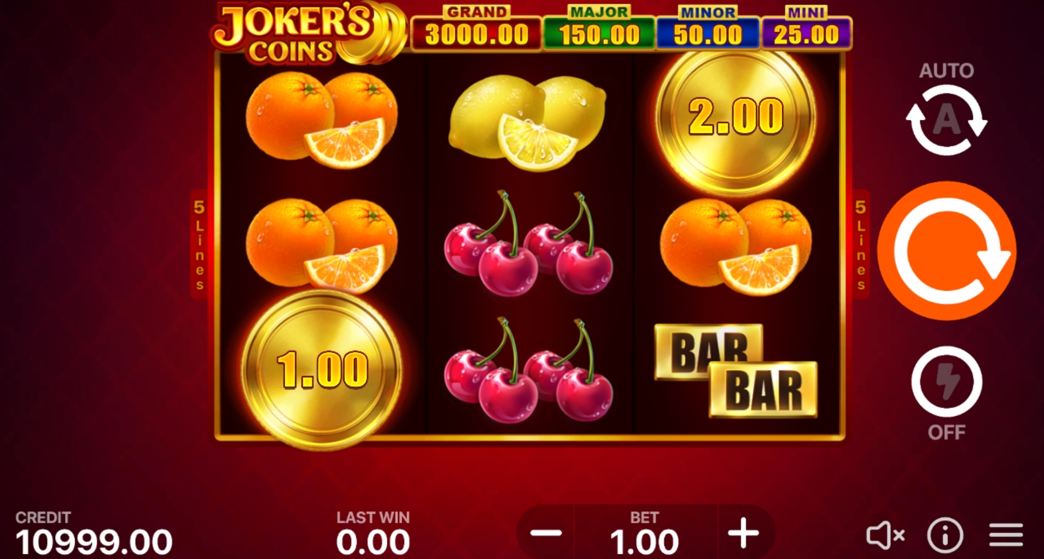 Les pièces de Jocker sont l'un des meilleurs jeux de casino à jackpot progressif de Prince Ali.