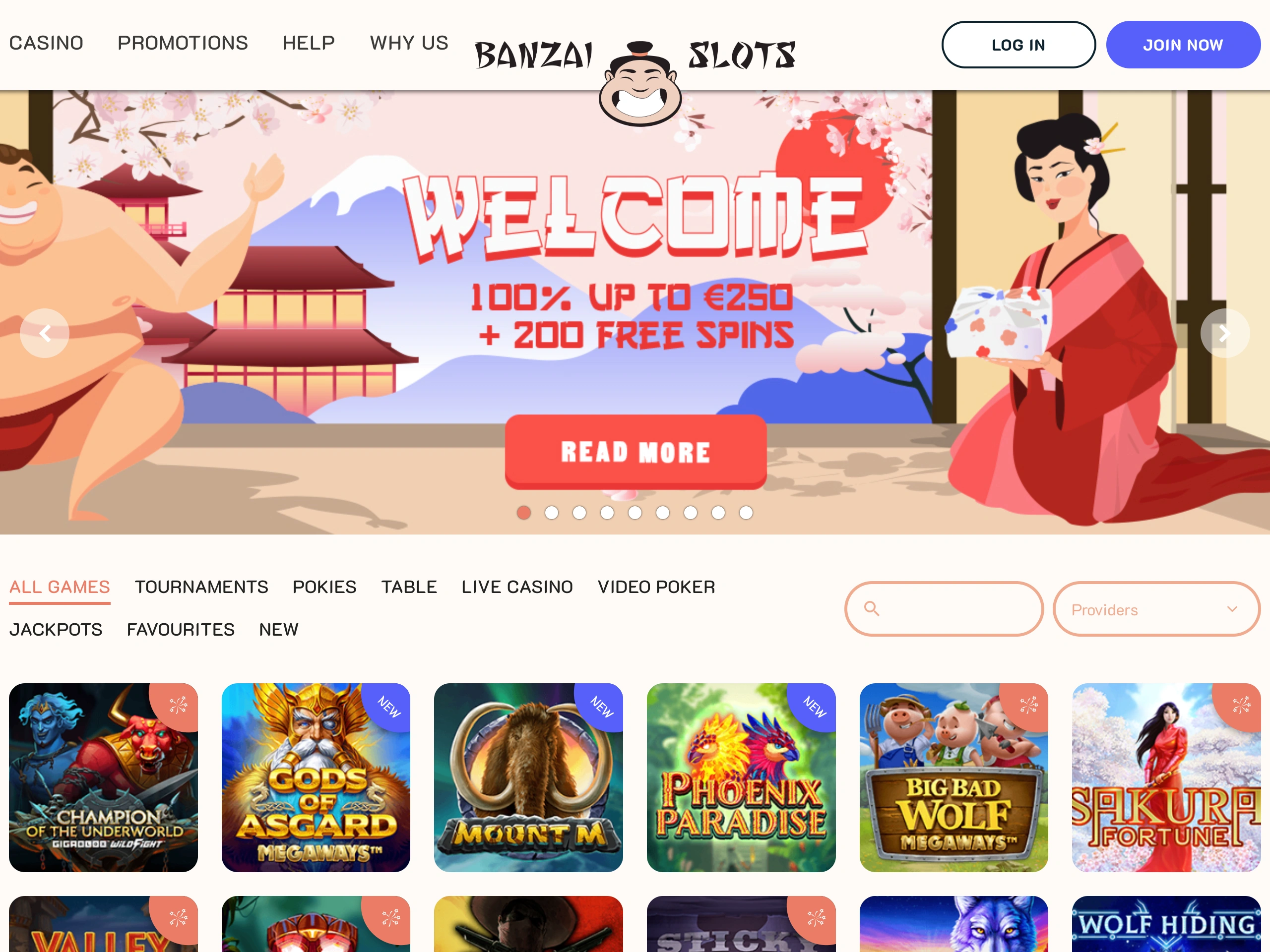 Casino Banzai Slots