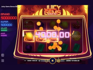 Machine à juicy gems au casino Lord of the spins