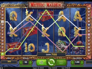 Machine à mythic maiden au casino Gratorama