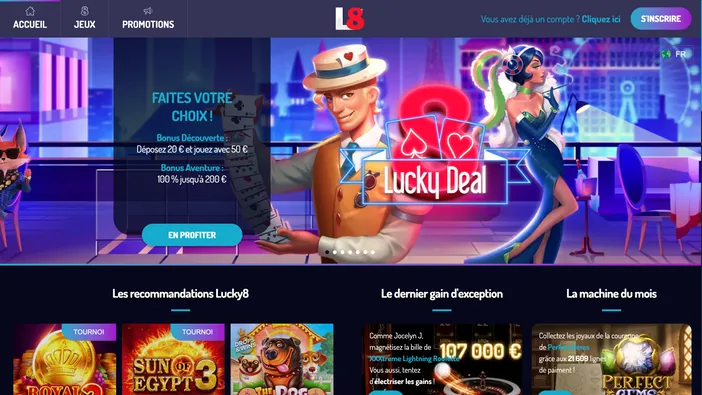 Lucky8 Casino: le meilleur endroit pour jouer en ligne